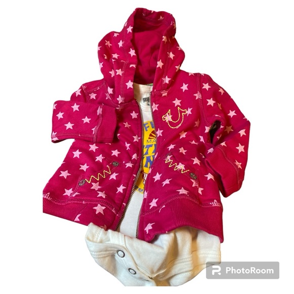 Baby True Religion Onesie and Hooded Jacket Set - Picture 5 of 5